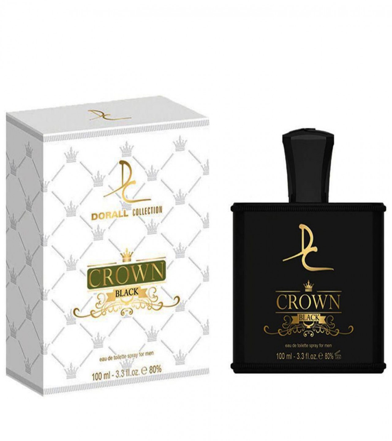 Dorall Collection Crown Black Perfume For Men – 100 ml