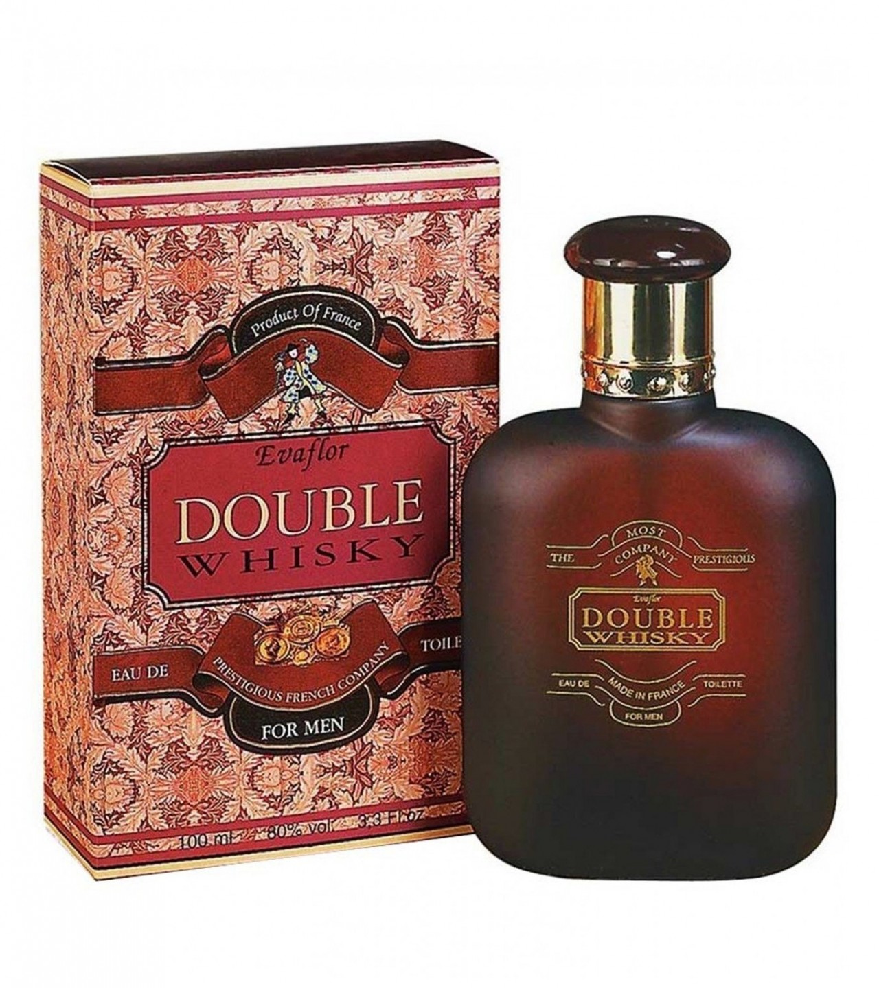 Evaflor Double Whisky Perfume For Men – EDT – 100 ml