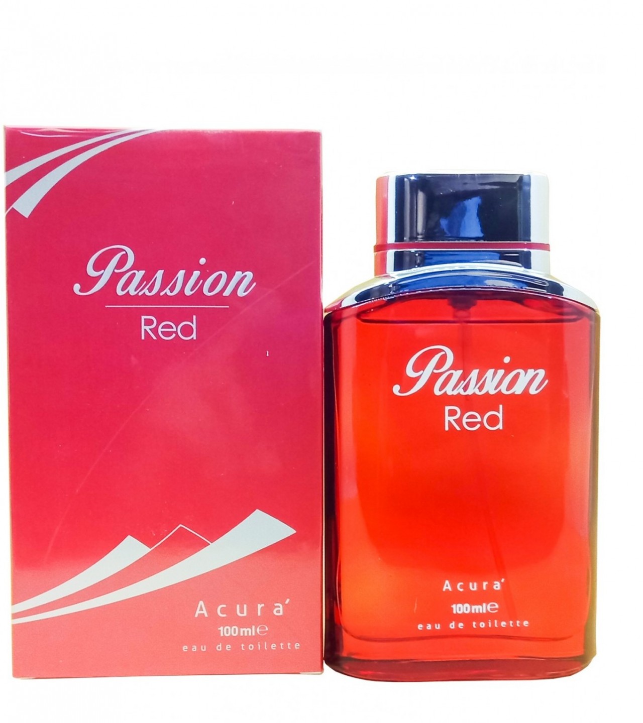 Acura Passion Perfume For Men - Eau De Toilette - 100 ml - Red
