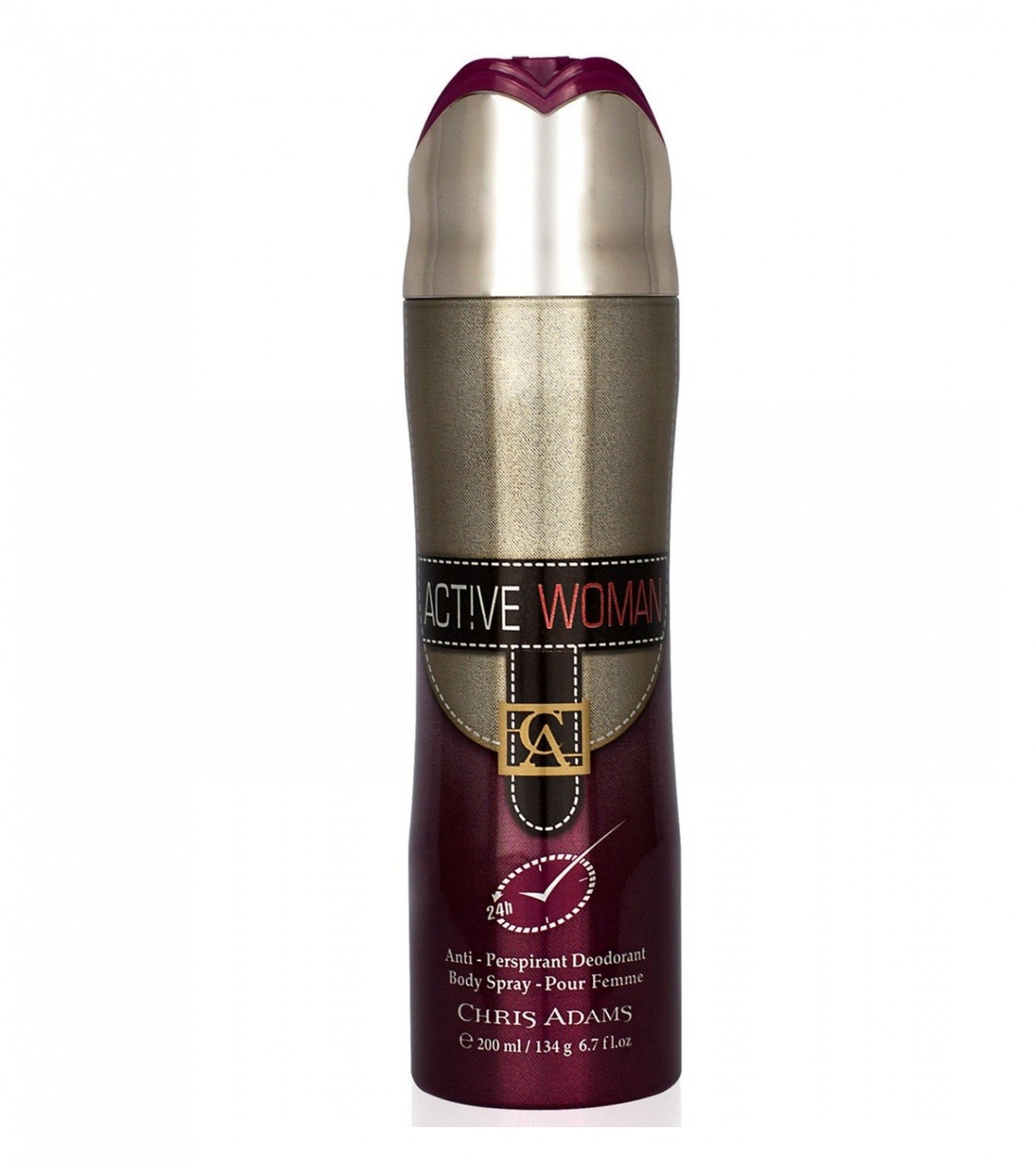 Chris Adams Active Woman Body Spray Deodorant For Women - 200 ml