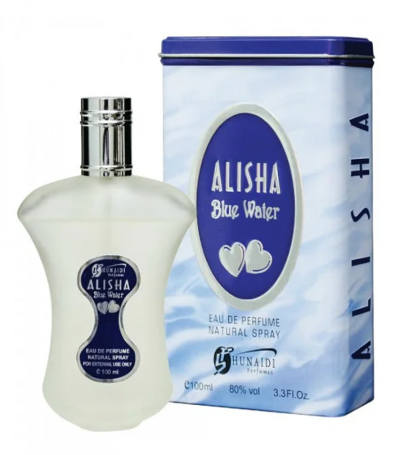 Hunaidi Alisha Blue Water Perfume For Men - 100 ml