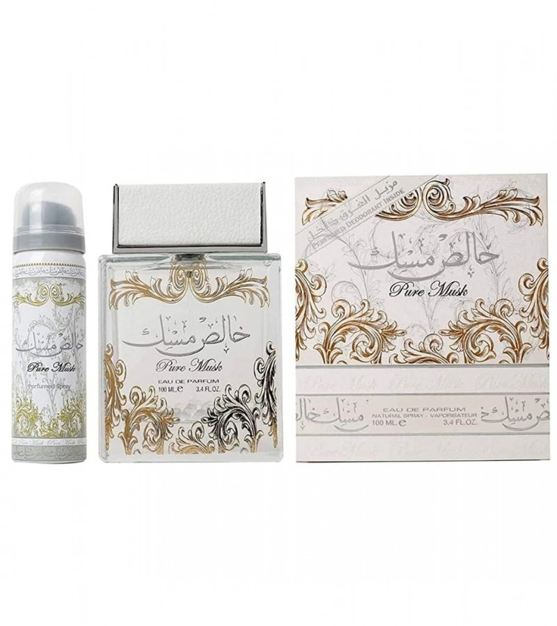 Lattafa Pure (Khalis) Musk Perfume Perfume For Unisex – 100 ml