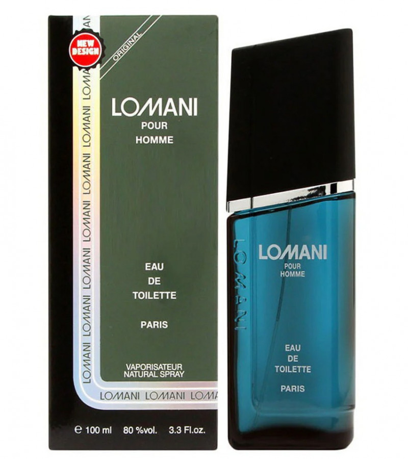 Lomani Pour Homme Perfume For Men - Eau de Toilette - 100 ml