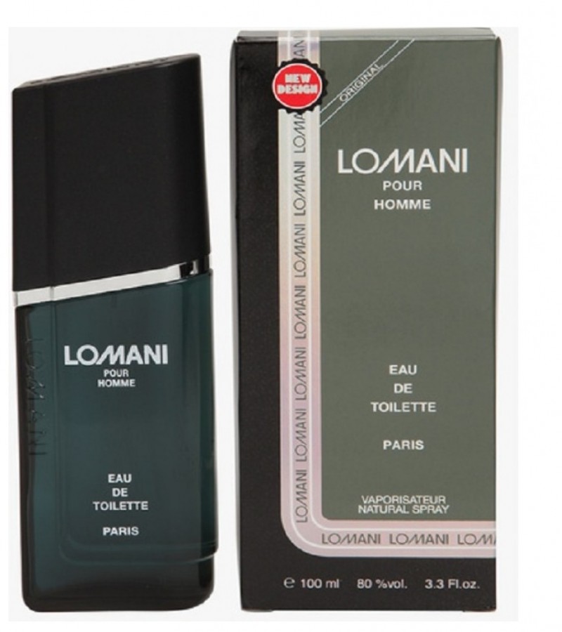 Lomani Pour Homme Perfume For Men - Eau de Toilette - 100 ml