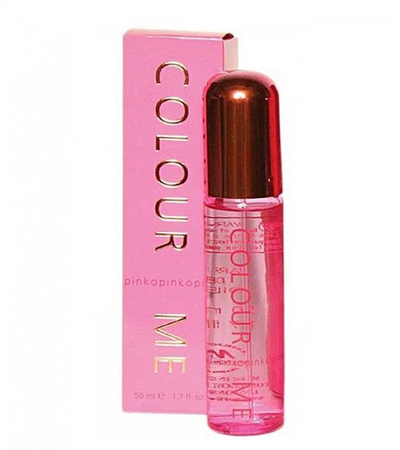 Milton Lloyd Colour Me Perfume for Women - 50 ml - Pink