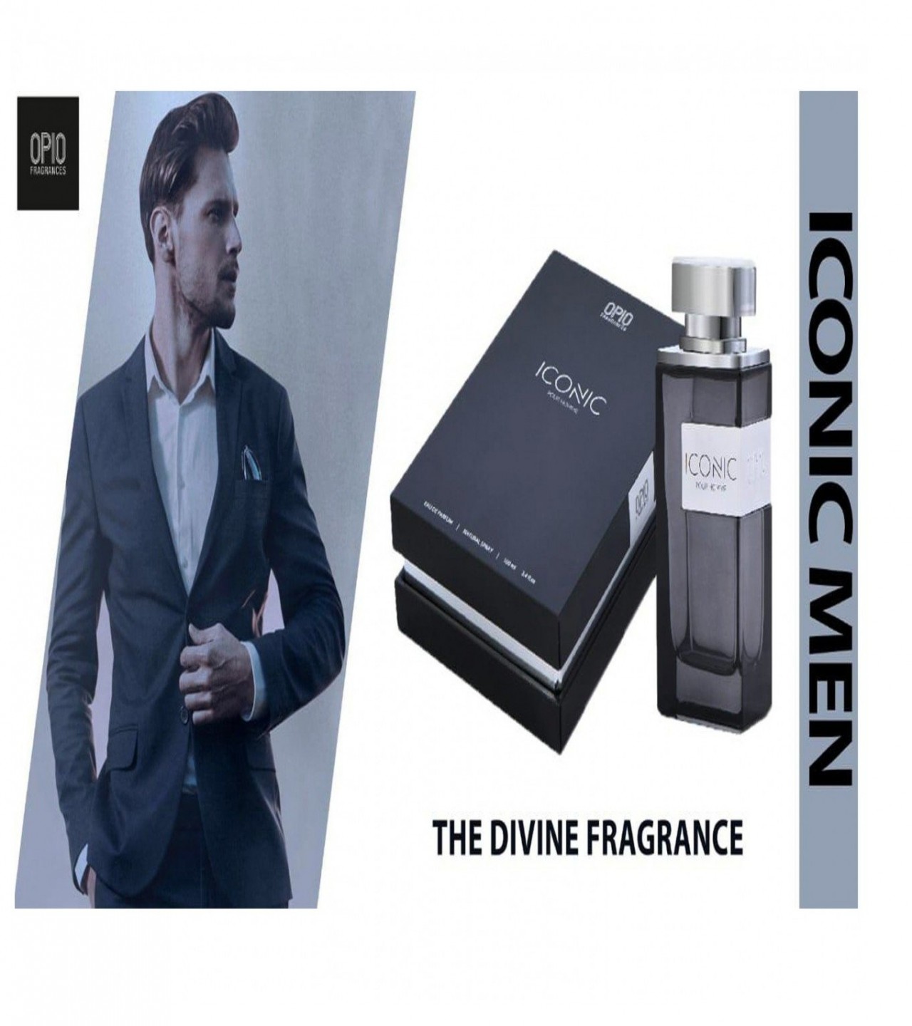 Opio ICONIC Perfume For Men - Eau De Parfum - 100 ml