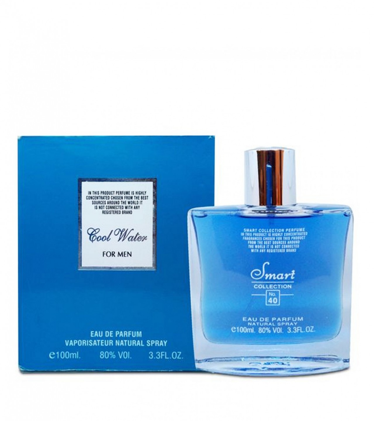 Smart Collection Cool Water 40 Perfume For Men - EDP - 100 ml