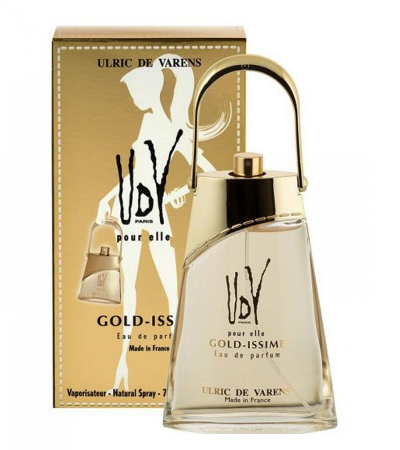 Ulric de Varens ( UDV ) Gold Issime Perfume For Women - Eau De Parfum - 75 ml